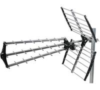 Antenne Tnt Trinappe Prémontée Gain 18Db Uhf Rateau Terrestre Toit Maison