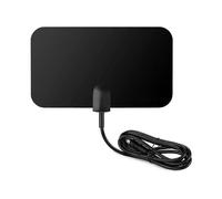 Antenne TV AmplifiÃe HDTV IntÃrieure Super Plate RÃcepteur Antenne DVB-T/DVB-T2 Supporte 4K 1080 HD/VHF/UHF/ChaÃnes Gratuites