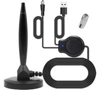 Antenne TV avec amplificateur numérique 1080P HDTV 4K intérieur amplifié(Q752)