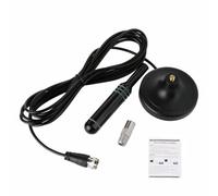 Antenne TV d'intérieur - Antenne TV numérique HD à usage intérieur, réception puissante | Antenne ultra fine canaux locaux, antenne HDTV pour une image claire, amplificateur de signal TV pour