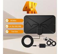 Antenne TV DVB T2,4K,Signal de Bain Nik,HDTV Amplifié,Interne,Récepteur Satellite Numérique TDT
