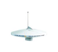 Antenne TV DVB-T2 - GLOMEX - V9125AGCU/DAB20 - TV/DAB/FM - Amplificateur auto - Étanche