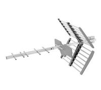 Antenne TV Extérieure Aerial amplifiée ONE FOR ALL filtre 5G. assemblage simple en 3 étapes