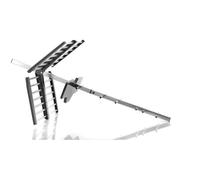 Antenne TV Extérieure Aerial amplifiée ONE FOR ALL filtre 5G, assemblage simple en 3 étapes