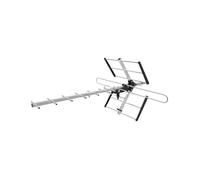 Antenne TV Exterieure Yagi Cabletech - Reception DVB-T2 et VHF UHF - Filtre LTE Integre