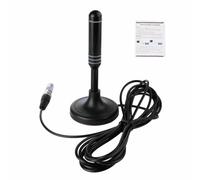 Antenne TV haute définition - numérique intérieure avec réception longue portée | Configuration pratique pour un usage domestique Améliore la qualité audio-vidéo Compatible les téléviseurs intelligent