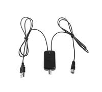 Antenne TV HD 4K 1080P, Amplificateur D'antenne Numérique, D'intérieur, Portée De 300 Miles, HDTV Couverture plus large