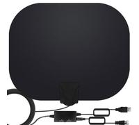 Antenne TV intelligente d'intérieur HD numérique 4K 2021 p, câble Coaxial amplifié HDTV 4K 1080 freevia isdb-tb, diffusion des chaînes locales, DVB-T2