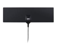 Antenne TV Intérieur Puissante TNT HD - DTA420 - Haut Gain Extra Plate Discrète Attache Fenêtre Vitre Mural ANTENNE (HORS PARABOLE)