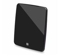 Antenne TV intérieure 52 dB D2 Diffusion Noir