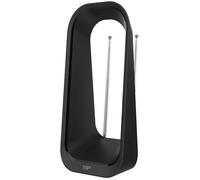 CGV Antenne TV intérieure amplifiée AN-Rise – VHF/UHF, alimentation secteur, compatible TNT