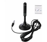 Antenne Tv Intérieure,Antenne Tv Freeview À Gain Élevé,Antenne Pratique Anti-Interférences Pour Smart Tv,Antenne Numérique Hd Portable Intérieur/Extérieur Pour Tuner Tv Usb,Améliore La Qualité Du
