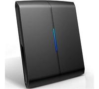 Antenne TV Intérieure - August DTA300 - Amplifiée - Réception TNT HD - Filtre 4G - Noir