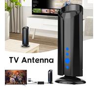 Antenne TV intérieure/extérieure puissante,amplificateur de Signal d'antenne numérique à Gain élevé,disponible pour l'intérieur et l'extérieur