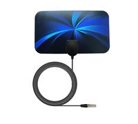 Antenne TV intérieure Hdtvt2 numérique,onde de sol,mini,voiture,montres,voyage,Smart TV - Type Black #D