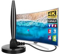 Antenne TV Intérieure - HOME FIT TRAINING - DTA180 - Amplificateur 28 dBi - Réception 360° - HD 4K