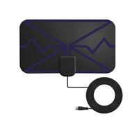 Antenne TV intérieure - Récepteur TV Ultra HD, amplificateur de Signal 3600 milles, Appareil intérieur numérique Actif, antenne de télévision élégante, Accessoire HDTV | Réception DVB-T stabl