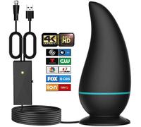 Antenne TV intérieure TNT HD Antenne Portable Intérieure/ Extérieure
