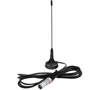 Antenne TV interne DTA180-Antenne HDTV portable pour numérique terrestre DTT,DVB-T/DVB-T2,support VHF UHF FM DAB Radio,1,5 m-Noir