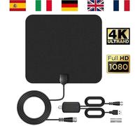 Antenne TV Intrieur Puissante - AUDBURN - 120KM - Chanes HD gratuites vie ANTENNE (HORS PARABOLE)