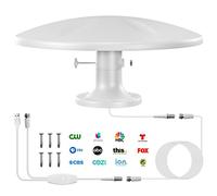 Antenne TV numérique d'extérieur pour camping-car, réception omnidirectionnelle à 360°