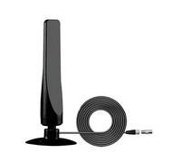 Antenne TV Numérique D'intérieur À Gain Élevé, Amplificateur De Signal Amplifié For Une Réception HDTV Large Portée, Solution D'antenne Domestique Couverture plus large