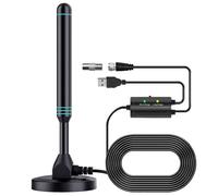 Antenne TV numérique haute définition en colonne, amplificateur universel intérieur et extérieur avec interrupteur UHF réglable