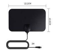 Antenne TV numérique haute gamme active,amplificateur pour DVB-T,antenne HD,plat,intérieur,4K,150 Beauté,28DBi,le plus récent