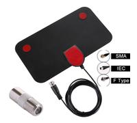Antenne TV numérique HD avec amplificateur,DAB amplifié intérieur,gain élevé,200 Beauté,amplificateur,VHF,UHF,réponse rapide,ensemble aérien extérieur - Type Planar Antenna