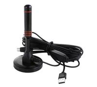 Antenne TV numérique HD intérieure,dab amplifié,200 Beauté Ultra HDTV avec amplificateur,réponse rapide VHF/UHF,ensemble aérien extérieur - Type A #A