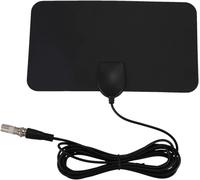 Antenne Tv Numérique Hd Plate Avec Zoom Intérieur Hdtv Portée 80 Km Tvfox Vhf Uhf Dvb,160197