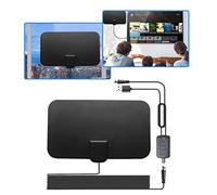 Antenne TV numérique HDTV 1500 milles, récepteur HD 4K 1080P avec amplificateur de signaux