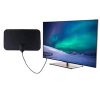 Antenne TV numérique HDTV intérieure, câble coaxial 12 ', portée 35 miles, prise en charge 4K Smart TV, OTA Broadcast & NextGen TV, installation facile