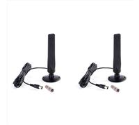 Antenne TV numérique intérieure 2X 1080P, amplificateur de signal actif, mini antenne DVB-T2