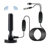 Antenne TV numérique intérieure et extérieure,récepteur de signal 2000 Beauté,amplificateur de rayon DVB-T/T2,antenne satellite