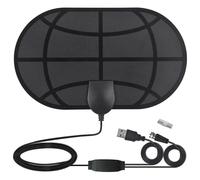 Antenne Tv Numérique Mini Hd,Antenne Hdtv,Capacité Multidirectionnelle,Dvbt2 - Type Black #A