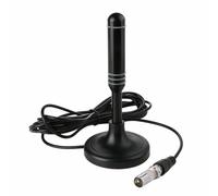 Antenne TV portable intérieure et extérieure,DAB amplifiée,réponse rapide,antenne numérique HD 30DBI avec amplificateur - Type B sliver