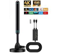 Antenne TV pour toutes les téléviseurs numériques,amplificateur à gain élevé,HD pour montres,intérieur,extérieur,Global TV,canal gratuit,8K,4K,6000 Beauté,32DB