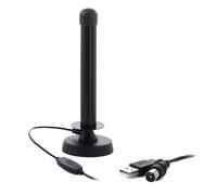 Antenne TV pour voiture, camping-car, mobile, DVB-T2 FM, magnétique, Mistral MI-