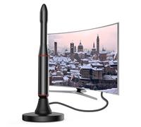 Antenne TV puissante amplificateur de signal, antenne numérique d'intérieur HD pour Smart TV, réception longue portée 4K 1080p pour tous les canaux locaux