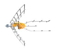 Televes Antenne + Alimentation Ellipse UHF 148922 – Canaux 21–48, préparée pour la 5G