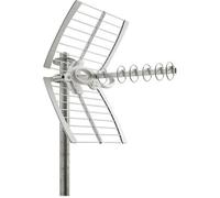 Antenne TV TNT extérieure UHF rateau - FRACARRO - Sigma 6HD - Double réflecteur - Directivité sans égal