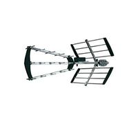 Antenne TV TNT HD UHF Trinappe Passive CLEVER - Filtre 5G LTE 700 MHz - Gain 20 dBi, Bande de fréquence 470/790 MHz, 470/700 MHz