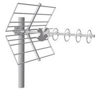 Fracarro Antenne UHF ALPHA 5 Technologie Loop Yagi, Filtre FOS, double réflecteur à tubes