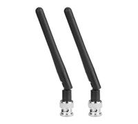 Antenne UHF BNC, Pack de 2 compatible avec Sennheiser EW100/300/500 G3/G4 SKM100, 780-830MHz 3dBi Noir