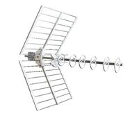 Antenne UHF Fracarro Sigma X 700 - Gain élevé 15 dBi, Filtre LTE 700 intégré, Polarisation H ou V, 470 - 694 MHz