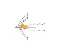 Televes Antenne TV 148920 – Intérieur/extérieur – Filtre SAW – UHF optimisée