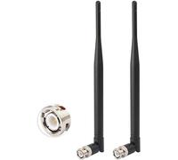 Antenne Uhf Mâle Bnc 400Mhz-960Mhz Récepteur Microphone Sans Fil (Paquet De 2) Compatible Avec Récepteur De Micro Audio Numérique À Distance Dispositif Tuner Amplificateur Radio-Amateur