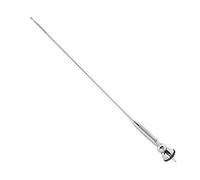 Antenne Universelle en Fer pour Voitures, Design élégant | Matériau métallique durable, Ajustement universel pour les véhicules, Installation facile, Réception du signal Boost