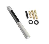 Antenne Universelle en Fibre de Carbone pour Voiture, antenne Courte de Remplacement Compatible avec BMW, Honda et Toyota. Réception(D)